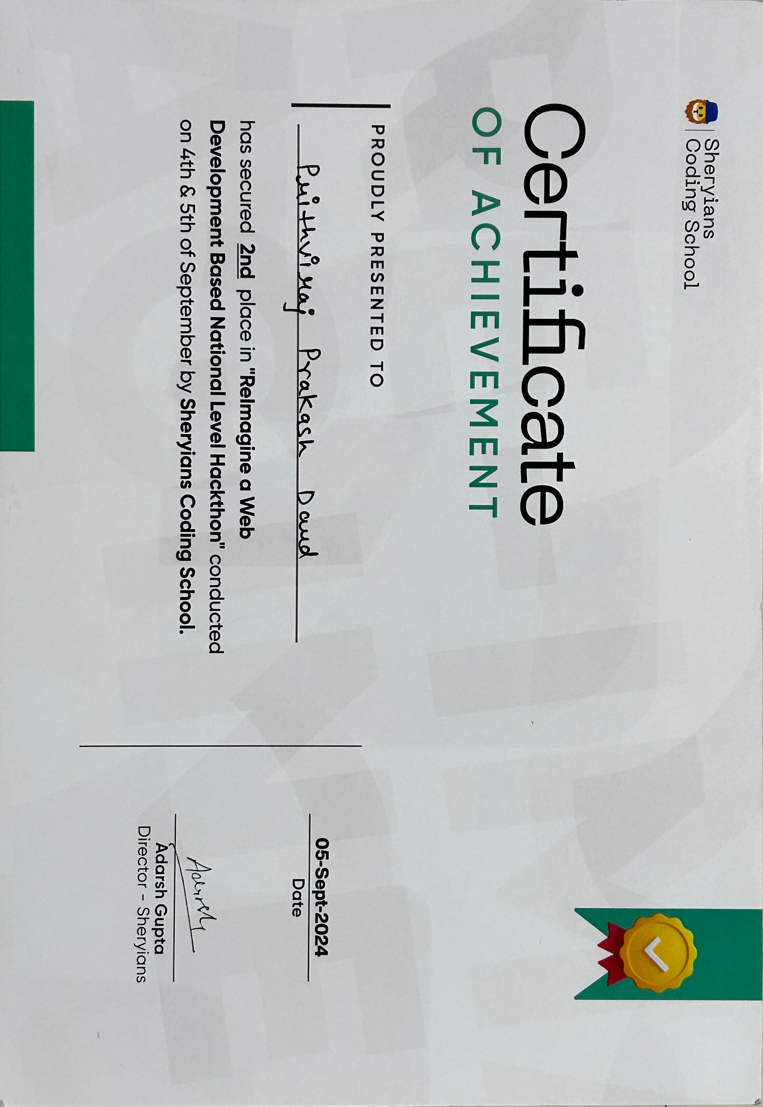 Sheryians Coding School